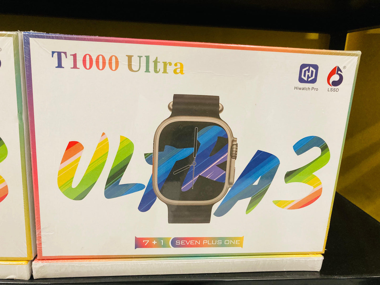 T1000 Ultra - 7 Straps in 1 Smart Watch