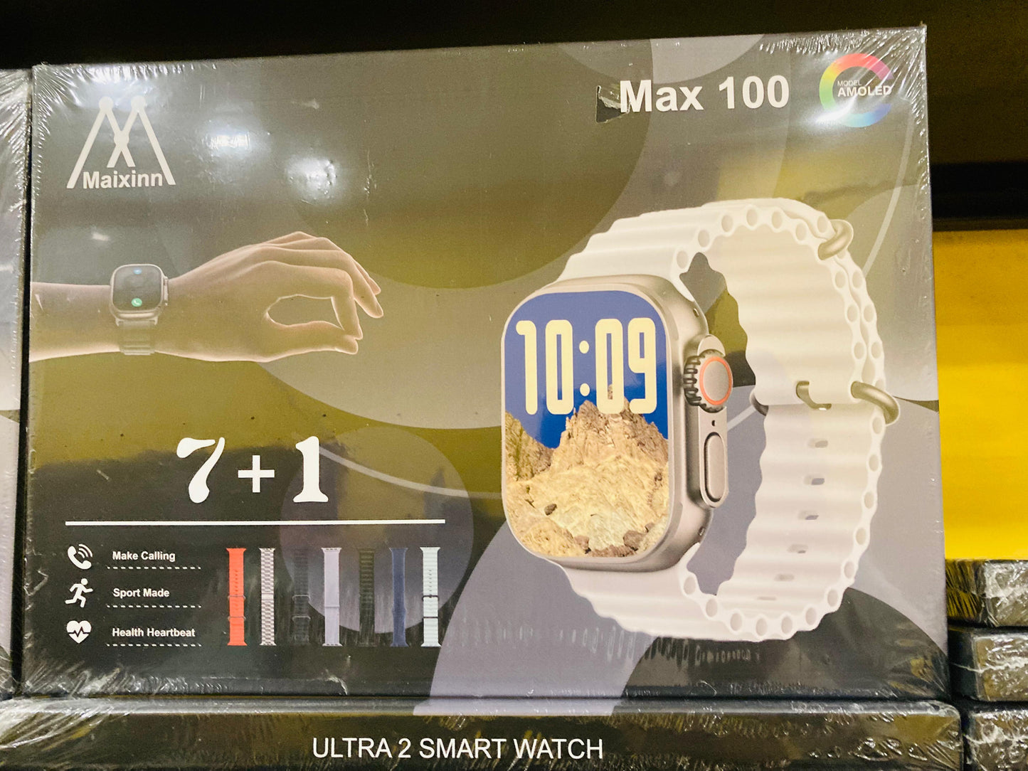 ZT-Max 100 Smart Watch (7 in 1 Straps)